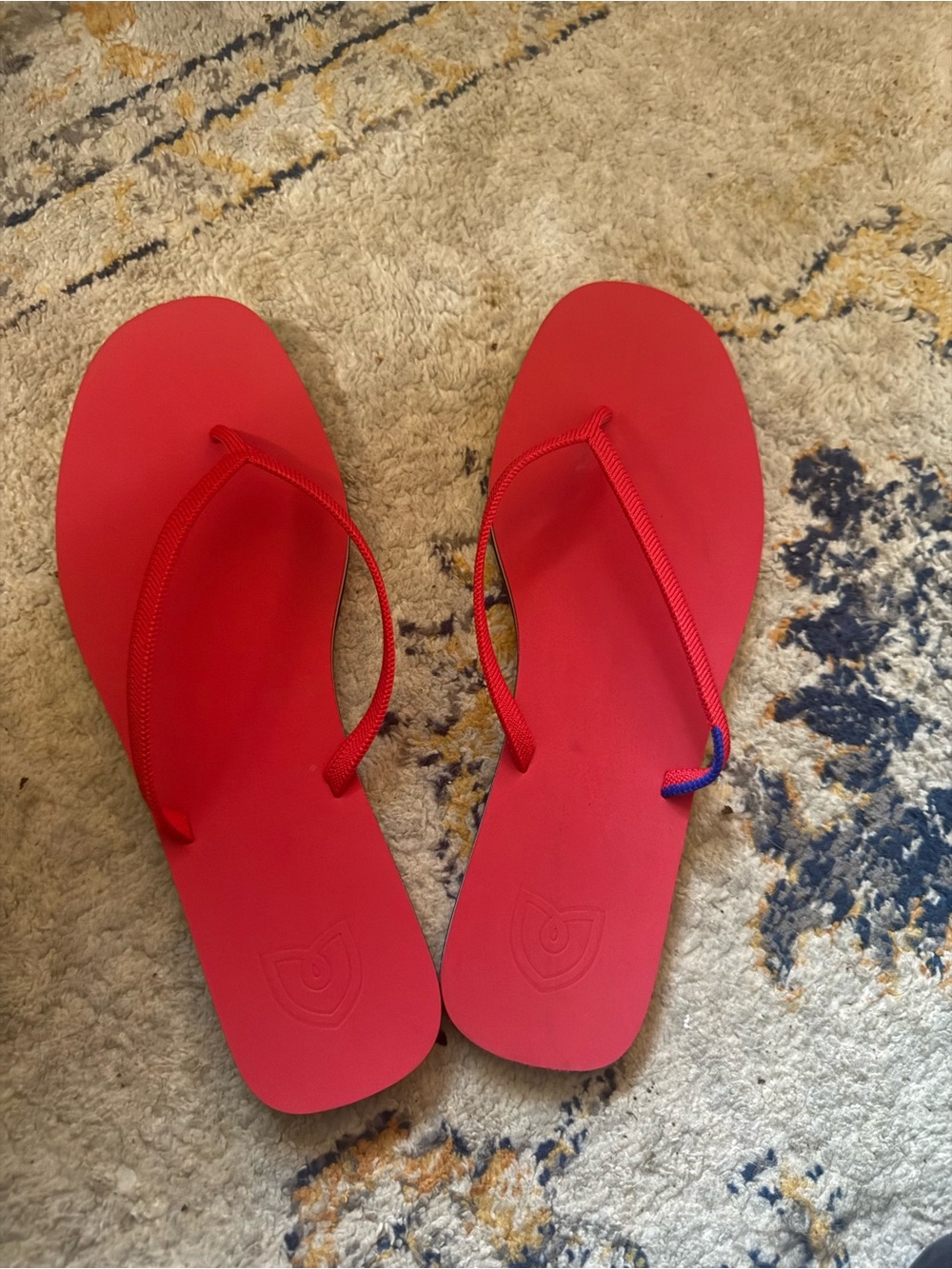 NWT Rothy's The Flip Sandals Firecracker Red - Women's Size 12